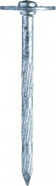 stahlnagel Scheibenkopf gehärtet metallisiert bär