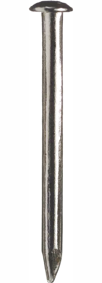 Messingnieten mit flachem Rundkopf 4x6 mm, 25 Stück Set Messingnieten mit flachem Rundkopf 4x6 mm, 25 Stück Set
